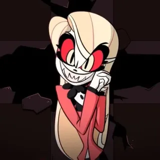 🌟 Charlie Morningstar Hazbin Hotel 악마, 호텔, 만화, 지옥, Hazbin Hotel, 찰리 telegram sticker