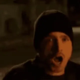 ๐จ Jesse Pinkman Breaking Bad jesse, pinkman, breaking bad, shocked, surprised whatsapp sticker