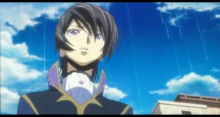 😦 Lelouch Lamperouge Code Geass Anime, Lelouch, Lamperouge, Charakter, Code Geass telegram sticker