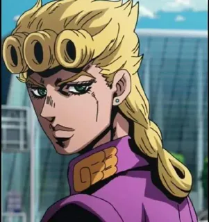 ✨ Giorno Giovanna JoJo's Bizarre Adventure Anime, Jojo, Giorno Giovanna, Personage, Manga telegram sticker