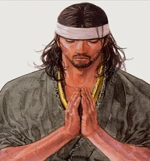 🙏 man, mediteren, gebed, vredig, spiritueel telegram sticker