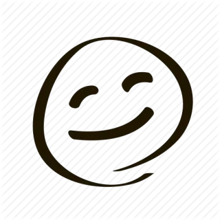 😊 Émoji, Smiley, Joyeux, Simple, Gribouillage telegram sticker