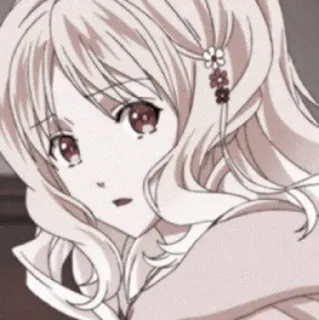 🗝 Yui Komori Diabolik Lovers Anime, Fille, Blonde, Diabolik Lovers, Yui Komori whatsapp sticker