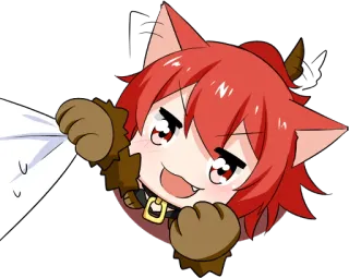 😹 Anime, Manga, Lindo, Chibi, Kawaii, Dibujos animados telegram sticker