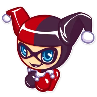 🃏 Harley Quinn Harley Quinn, DC Comics, villain, cartoon, sticker telegram sticker