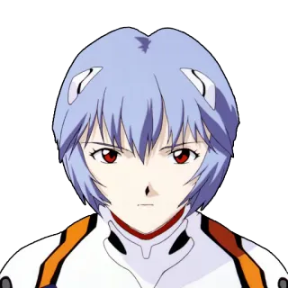 Ayanami Rei whatsapp stickers