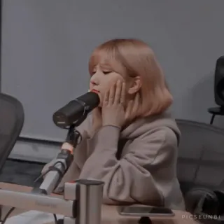 🍂 persona, mujer, micrófono, retrato, cantante, música, artista telegram sticker