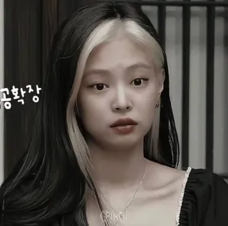 ✨ Jennie Kim 공황장 coreano, mujer, cantante, Blackpink, Jennie, K-Pop, Idol telegram sticker