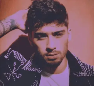 😍 Zayn Malik person, male, singer, celebrity, portrait telegram sticker