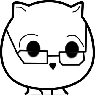 🤓 telegram sticker