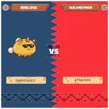 😎 Axie Infinity Axie Infinity, NFT game, blockchain game, crypto game, gaming telegram sticker