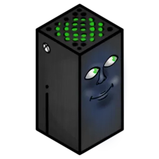 🌚 Xbox, Konsole, Gaming, Xbox Series X, Videospiel, Humor, Lustig telegram sticker