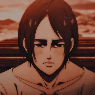 ｡∘˚˳°EREN JAEGER∘˚˳°｡ @anime_sticks :: @fStikBot telegram stickers