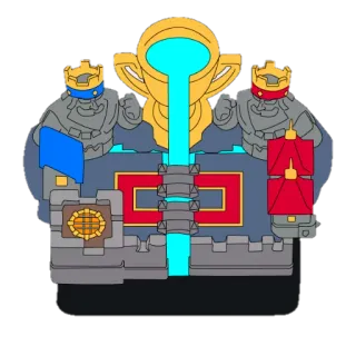 ☑ jeu vidéo, stratégie, château, trophée, bataille whatsapp sticker