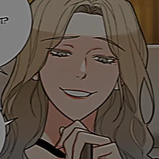 🤰 mulher, sorriso irônico, anime, personagem, cabelo comprido, garota telegram sticker