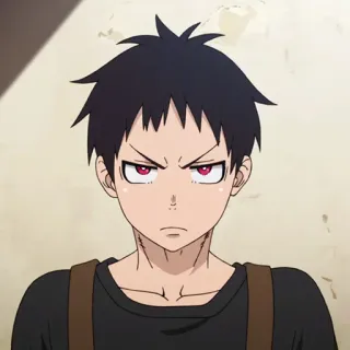 🔥 Shinra Kusakabe Fire Force anime, fire force, shinra kusakabe, character, anime character telegram sticker
