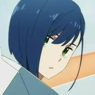 ✨ Ichigo Darling in the Franxx 草莓, Darling in the Franxx, 动漫, 角色, 零二 telegram sticker