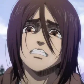💥 Pieck Finger Attack on Titan Anime, Attack on Titan, Pieck Finger, Personagem telegram sticker