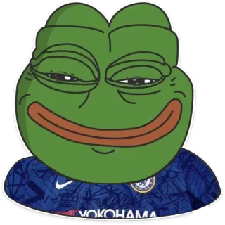 😈 Pepe the Frog YOKOHAMA 페페 더 프로그, 밈, 스티커, 인터넷 밈 telegram sticker