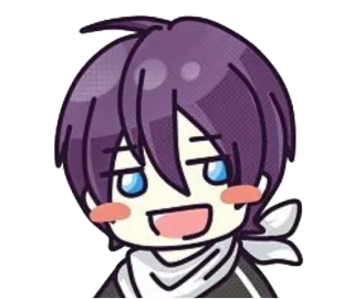 😚 Yato Noragami Anime, Manga, Dễ thương, Kawaii, Thần, Noragami telegram sticker