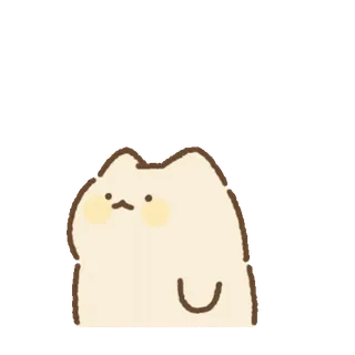 💬 cat, animal, cute, sticker, cartoon, illustration, pet whatsapp sticker