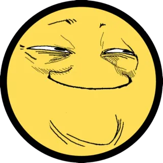 😏 Emoji, Visage, Expression, Mème, Drôle, Sarcastique telegram sticker