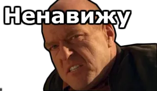 😡 Ненавижу expression, man, face, disgust telegram sticker