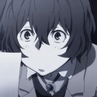 🏹 Osamu Dazai Bungou Stray Dogs Anime, Manga, Charakter, Dazai, Bungo Stray Dogs telegram sticker