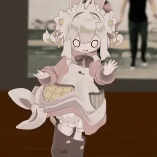 🍬 アニメ, かわいい, うさぎ, 漫画, ちび telegram sticker