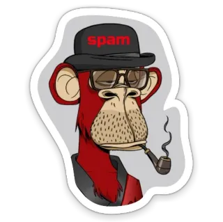 Bored Apes telegram stickers