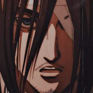 😧 Eren Yeager Attack on Titan anime, manga, eren, yeager, attack, titan telegram sticker