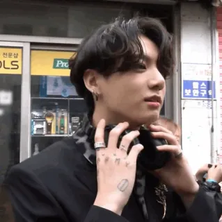 🕸 Jungkook K-Pop, Cantor, Celebridade, Coreano, Ídolo, Música telegram sticker