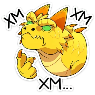 Златокусь от @TgSticker telegram stickers