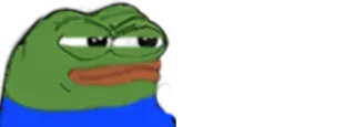 😕 Pepe the Frog Pepe Żaba, Mem, Mem internetowy, Żaba, Zadowolony telegram sticker