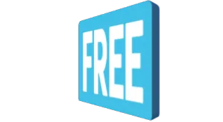 🆓 FREE free, blue, sign, offer telegram sticker
