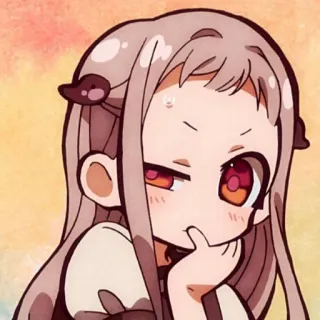 🤍 Nene Yashiro Toilet-bound Hanako-kun Anime, Manga, Kawaii, Niedlich, Cartoon, Nene Yashiro, Toiletten-Hanako telegram sticker