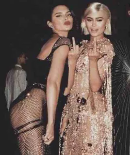 🖕 dito medio, gesto, festa, donna, celebrità telegram sticker