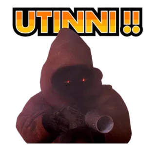 🔫 UTINNI !! star wars, jawa, utinni, droide, divertente telegram sticker