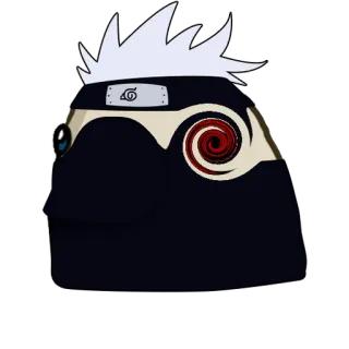 🐦 Kakashi Naruto anime, ninja, kakashi, sharingan, manga telegram sticker