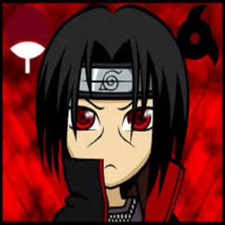 😇 Itachi Uchiha Naruto Anime, Manga, Naruto, Itachi, Uchiha, Karakter, Ninja, Sharingan telegram sticker