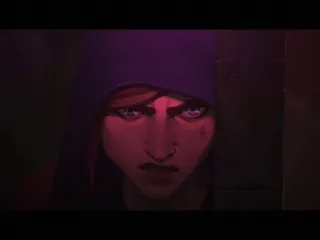 😠 Vi Arcane animato, serie, netflix, videogioco, league of legends telegram sticker