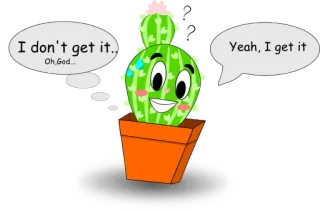 😥 I don't get it..Oh,God..
Yeah, I get it кактус, растение, смешно, шутка, мем whatsapp sticker