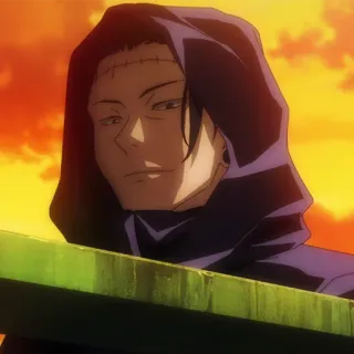 💀 Suguru Geto Jujutsu Kaisen Anime, Nam, Áo hoodie, Suguru Geto, Jujutsu Kaisen whatsapp sticker