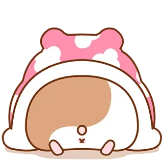 Милый хомяк @nyasticks telegram stickers