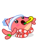 Santa's Crab @TgEmojis telegram emojis 🥳
