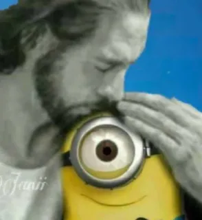 🙏 Minion Desenho animado, Engraçado, Meme, Personagem, Minion whatsapp sticker