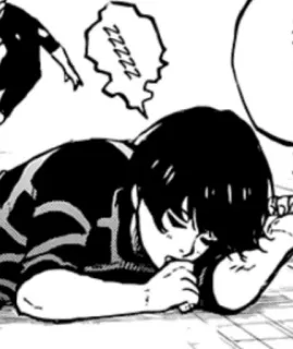 😴 zzzzz sleeping, sleepy, tired, anime, manga whatsapp sticker