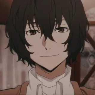 🥂 Osamu Dazai Bungou Stray Dogs Anime, Manga, Bungou Stray Dogs, Osamu Dazai, Charakter whatsapp sticker
