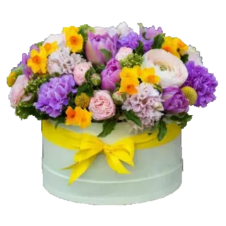 💐 цветы, букет, цветочная композиция, подарок, праздник, весна, яркий, композиция, украшение whatsapp sticker