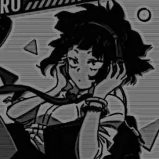 Anime dark aesthetic :: @fStikBot whatsapp stickers